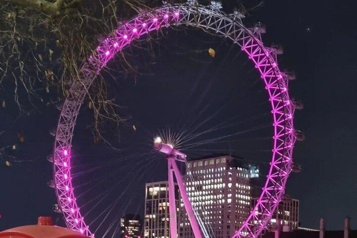 ロンドンのクリスマス ライト プライベート ガイド付きタクシー ツアー