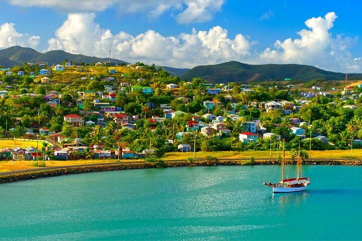 Tour privado de día completo por la costa en Antigua desde el puerto de cruceros de Antigua