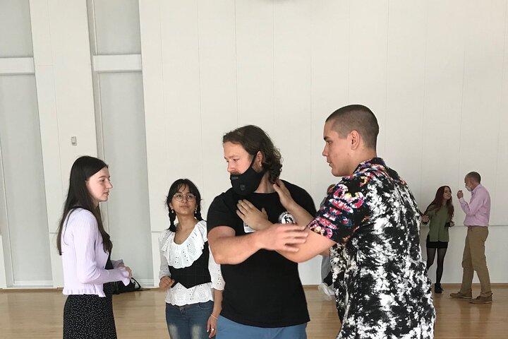 Clase de autodefensa en Koh Samui