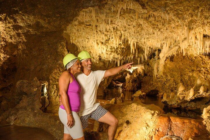 Harrison's Cave Tour & Monkey Zipline, Barbados