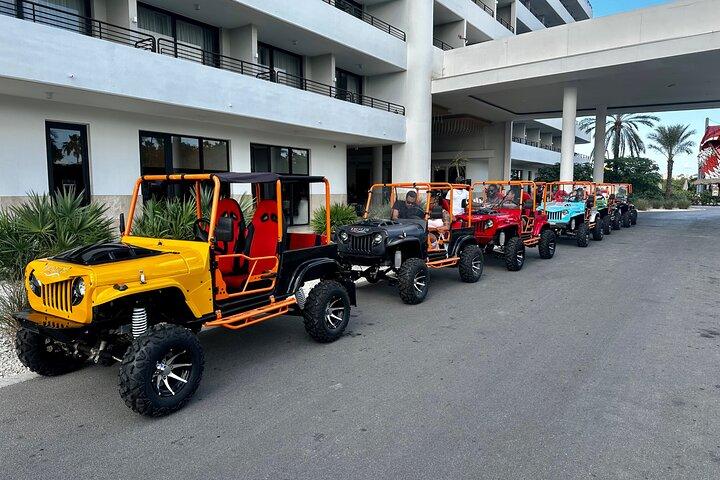 4 horas ATV mini Jeep estilo Beach Hopping Tour em Curacao