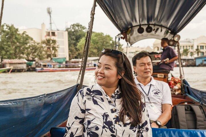 Rondvaart door Bangkok per teakboot