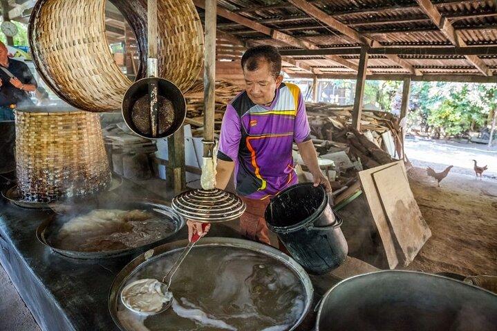 De Bangkok : visite du marché flottant de Damnoen Saduak