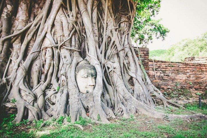 Von Bangkok: Kleingruppentour zu den Ayutthaya-Tempeln mit Mittagessen