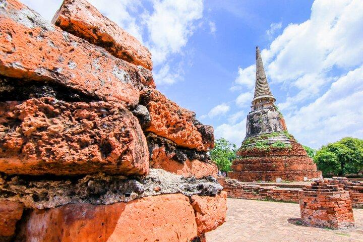 Von Bangkok: Kleingruppentour zu den Ayutthaya-Tempeln mit Mittagessen