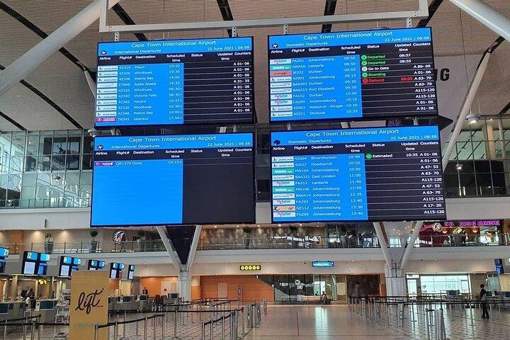 Privater Flughafentransfer Kapstadt zu Stadthotels