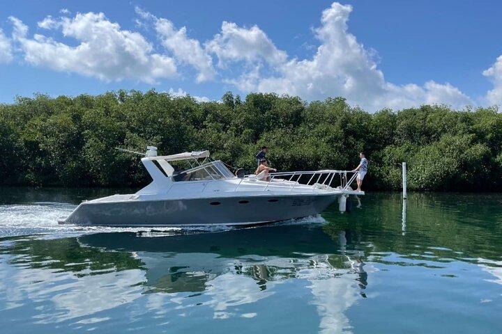 Yacht experience in Cancun: cruise, swim and sunset views