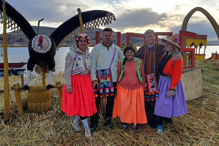 3 uur durende boottocht naar het eiland Uros vanuit Puno
