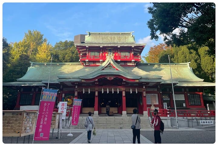 Goshuin Collecting & Garden Walk in Local Tokyo