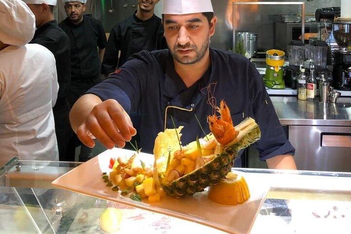 Experiência de jantar em restaurante marroquino com transfer