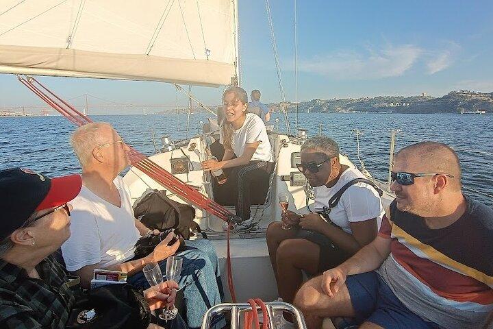 Private Lisbon Sailboat Tour with Welcome Drink