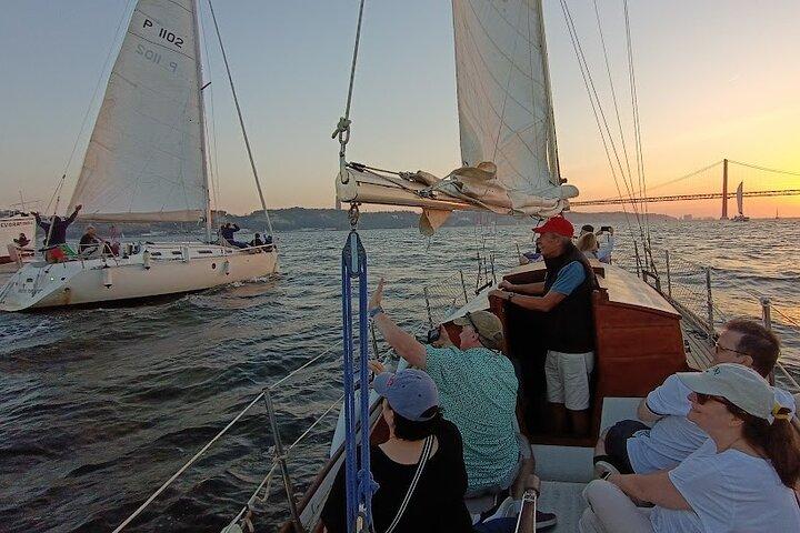 Private Lisbon Sailboat Tour with Welcome Drink