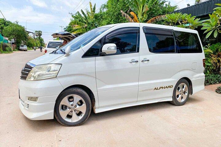 Privater Taxitransfer Siem Reap – Battambang, Auto – Van
