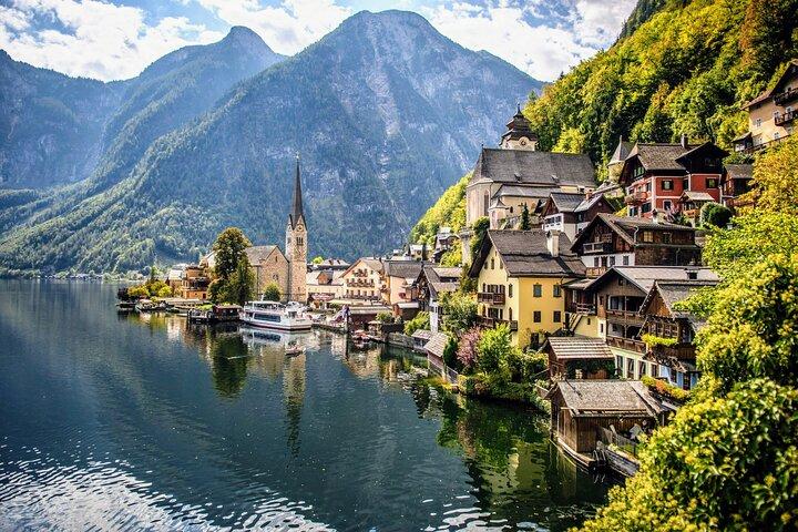 Excursão privada de luxo em Hallstatt, Alpes e Lagos de Salzburgo saindo de Munique
