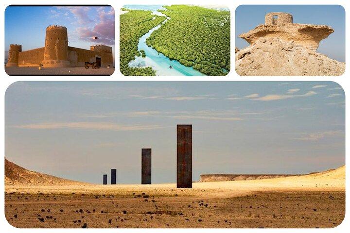 Volledige dag Qatar's Noord- en West-tour || Geschiedenis & Erfgoed