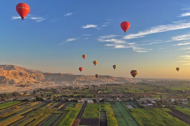 Luxury Sunrise Hot Air Balloon Over the Valley of the Kings