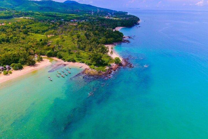 Cruzeiro de dia inteiro entre Koh Samui e Koh Phangan com pôr do sol