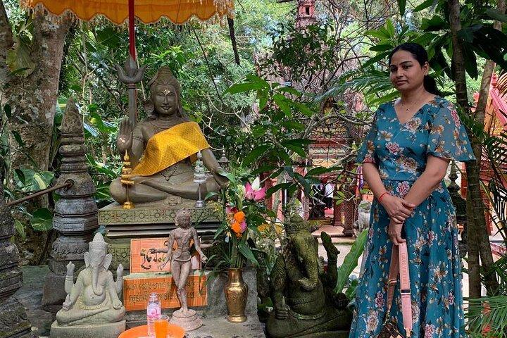 Heldags privat tur til Phnom Kulen og vandfald