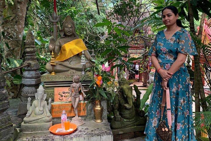 Heldagstur til Preah Ang Thom og Phnom Kulen-vandfaldet