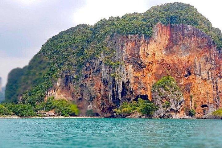 スピードボートで行くクラビの 4 つの島日帰り旅行 (ランチボックス付き)