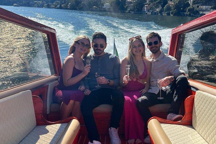 3-stündige private Holzboottour nach Bellagio für 10 Personen