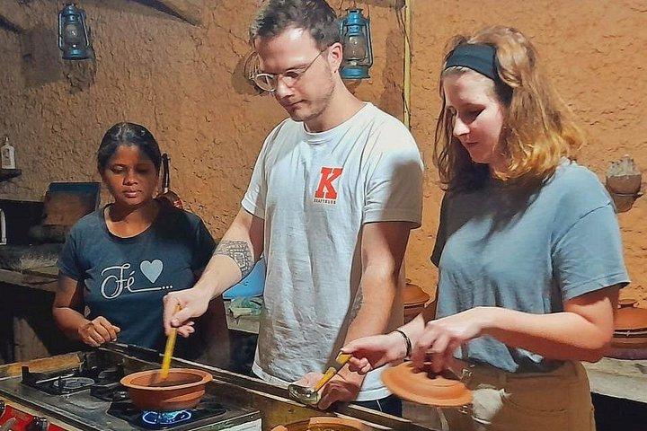 Clase de cocina en el pueblo de Kandy