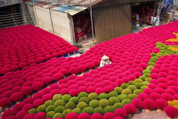 Ganztägige Tour von Hanoi zum Weihrauchdorf und Tam Coc, Ninh Binh
