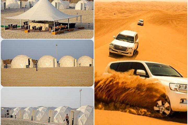 Safari noturno privado no deserto de Doha