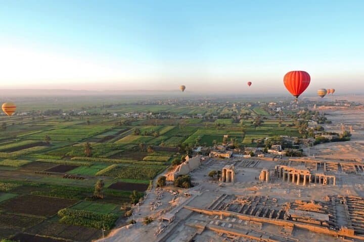 Hot Air Balloon Ride Over Luxor