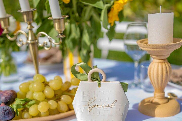 Cena nei vigneti della Costa Azzurra