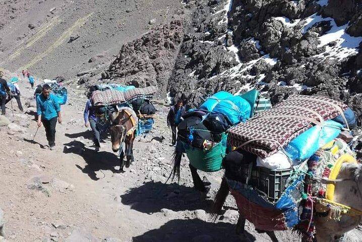 2 días escalando las montañas Toubkal