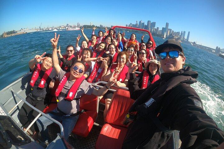30 - Promenade en bateau à réaction dans le port de Sydney