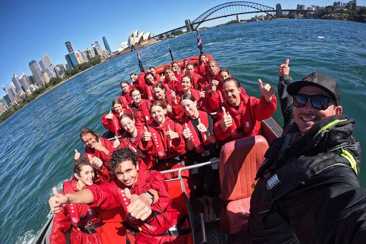 30 - Promenade en bateau à réaction dans le port de Sydney