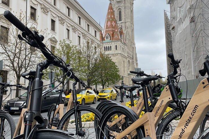 Budapest : giro storico in centro su E-Bicycles Buda & Pest