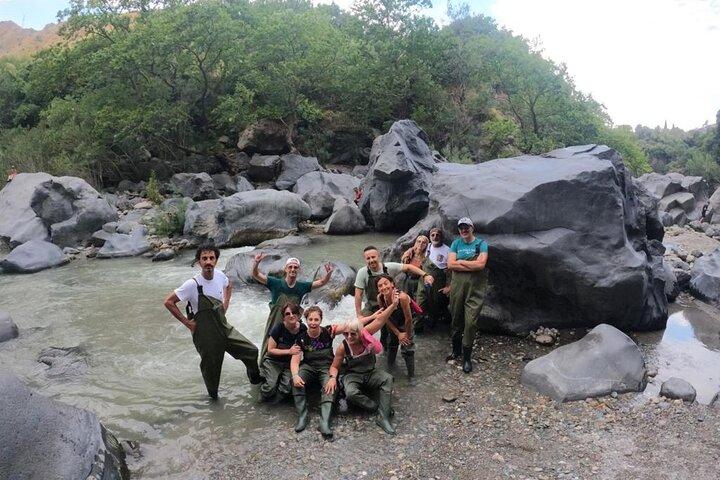 Guided River Trekking to the Alcantara Gorge