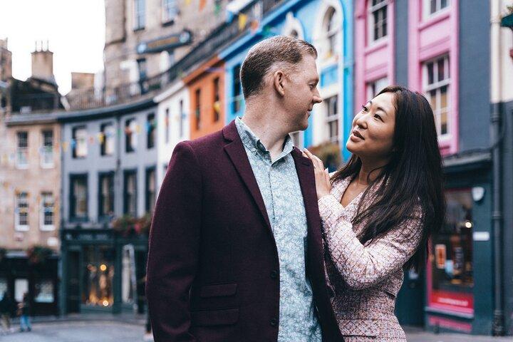 Servizio fotografico privato a Edimburgo con un fotografo professionista