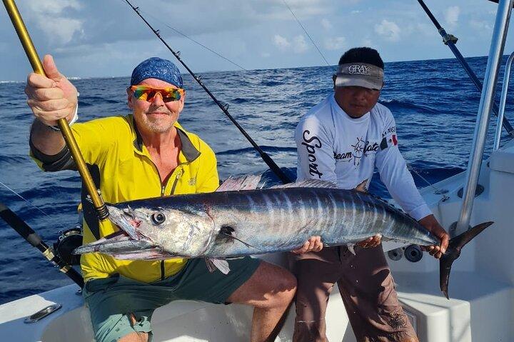 Experiencia Privada de Medio Día de Pesca en Puerto Morelos