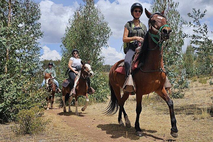 Vallée sacrée : Excursion à cheval de 3 heures au lagon Huaypo