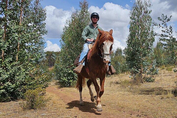 Vallée sacrée : Excursion à cheval de 3 heures au lagon Huaypo