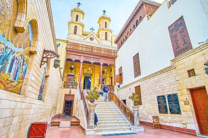 Egyptisch museum, islamitisch Caïro en christelijk Koptisch Caïrobezoek