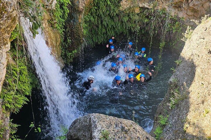 Canyoningoplevelse i Barranco del Gorgo de la Escalera