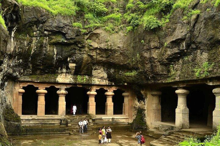 Elephanta-Höhlen mit Stadtrundfahrt durch Mumbai