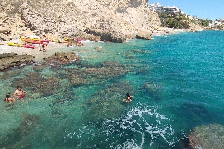 Rutas en Kayak por las Calas de Villajoyosa