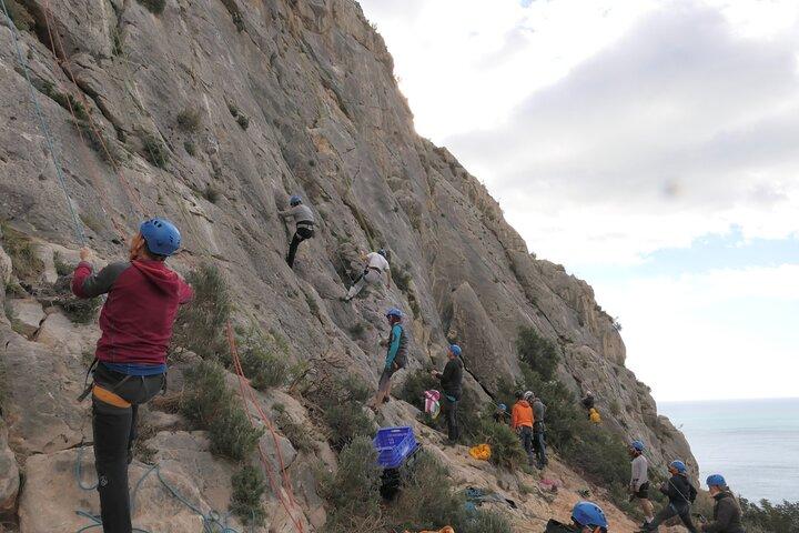 Climbing baptism