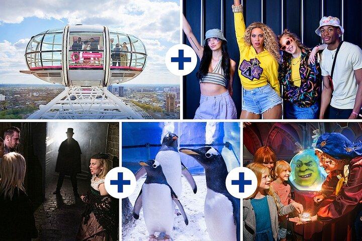 Pass 5 attractions dont Madame Tussauds & The London Eye