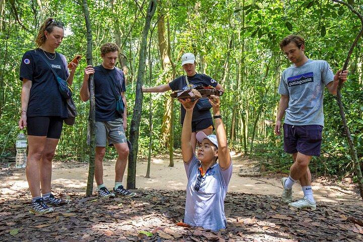 HCM City : 1 - Day Cu Chi Signature Tunnels & Aldeia Liberada