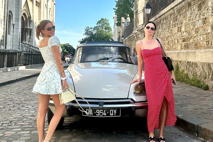 Visite de tout Paris dans une Citroën DS Vintage Open-Top