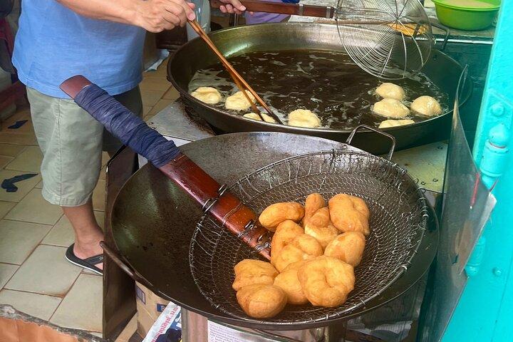 Bangkok mattur och sightseeing med Tuktuk