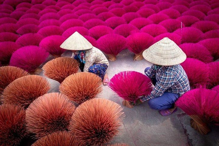 Wierookdorp Kleine groep van 9 Tour van Hanoi naar Ninh Binh