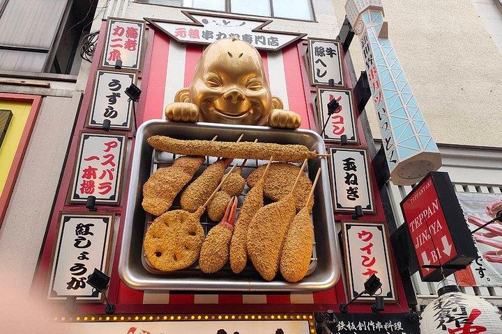 Ultimate Osaka Walking Tour: Slottet, Dotonbori, Gems & Lunch